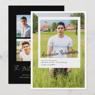 Convite Snapshot Autografado   5 Festa de formatura de fot