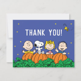 Convite Snoopy e Pumpkin Primeiro Aniversário Obrigado