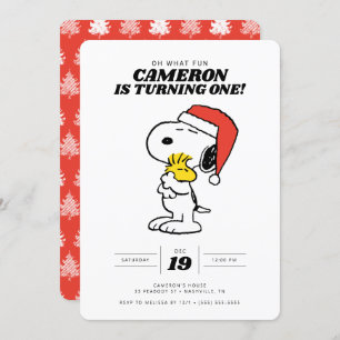 Convite Snoopy   Oh Que Diversão É Ser Um