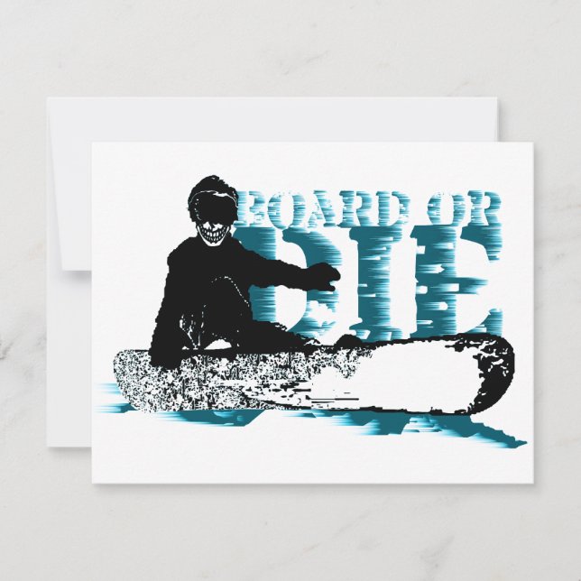 Convite SnowBOARD OU MORRE (Frente)