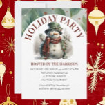 Convite Snowman Cute Christmas Deseja Plata<br><div class="desc">Snowman Cute Watercolor O Natal Deseja Conveniência é a chave durante esta estação movimentada! Visite nossa loja Zazzle para explorar a coleção completa de Snowman Cute Watercolor Christmas Wish. Com apenas alguns cliques, você pode ter esses designs deliciosos entregues diretamente à sua porta. Se precisar de mais alguma personalização, por...</div>