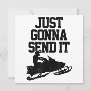 Convite Snowmobile Vai Enviar Um Motor Engraçado Gif