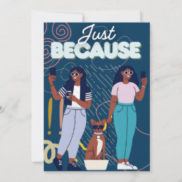 Convite Só porque...