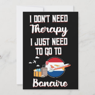 Convite Só Preciso Ir Para Bonaire