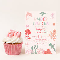 Sob a Festa de aniversário da Sea Girl