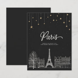 Convite Sob as Estrelas em Paris