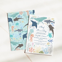 Sob o Chá de fraldas do Sea Boy