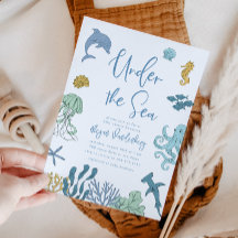 Sob o Chá de fraldas do Sea Boy