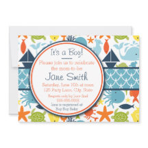 Sob o mar, Chá de fraldas náutico