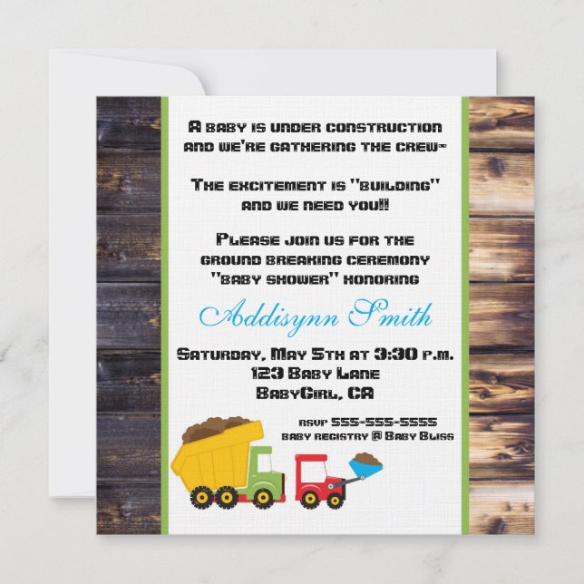 Convite Sob o ponto morto do Convite-género da construção (Frente)