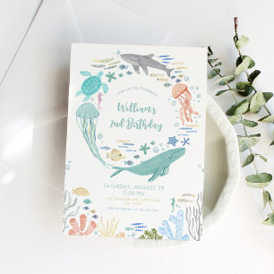 Convite Sob o segundo aniversário do mar