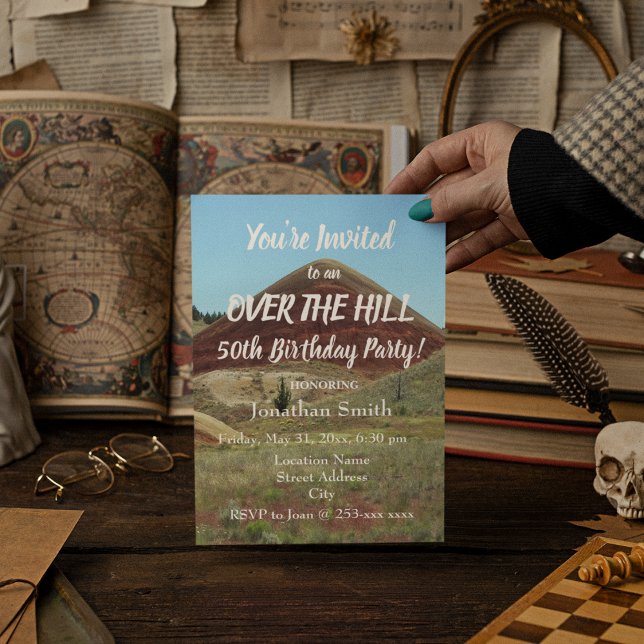 Convite Sobre a 50ª Festa de aniversário do Hill (In Situ)
