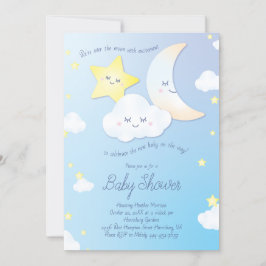 Convite Sobre a Lua e as Estrelas