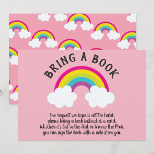 Convite Sobre o Arco-Íris Traga um Livro