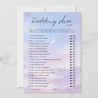 Convite Sobre o Jogo de Calçado de Casamento da Nuvem 9