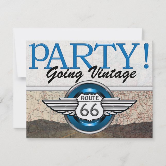 Convite Sobre o Morro - Rota 66 (Frente)