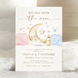 Convite Sobre o Partido da Lua Rosa e do Gênero Azul