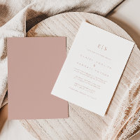 Sobrenome Minimalista Dourado Casamento Inicial