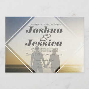 Convite Sobreposição Urbana Moderna   Casamento de Fotog