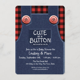 Convite Sobreposições e Cuta Flanela como Chá de fraldas d