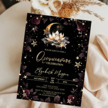 Sol Celestial, Lua, Estrelas Rosas Quinceanera