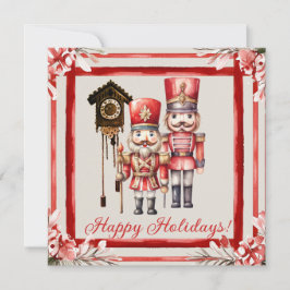 Convite Soldado Quebra-Nozes Relógio Cucu dos Relógios