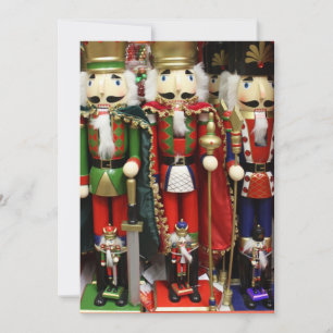 Convite Soldados de Natal quebra-nozes