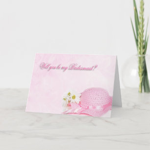 Convite Solicitação de Bridesmaid