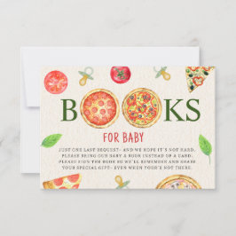 Convite Solicitação de Chá de fraldas Pizza + Pacificadore