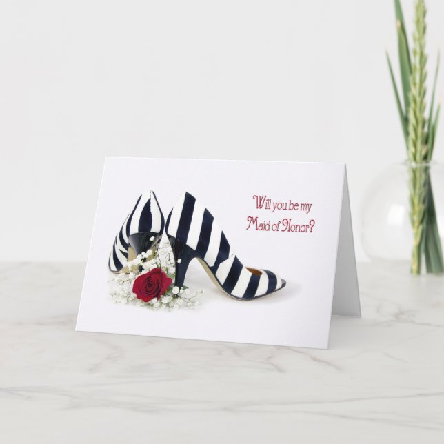 Convite Solicitação madrinha de casamento (Frente)