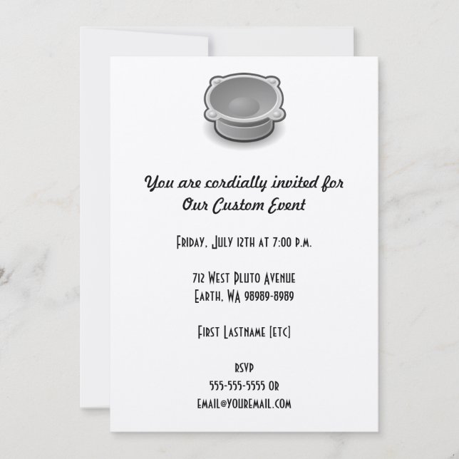 Convite Som (Frente)