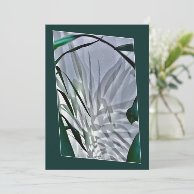 Convite Sombras de cinza (Em pé/Frente)