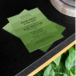 Convite Sombras do nome verde-oliva do hebreu Bar Mitzvah<br><div class="desc">Na moda e clássico,  esses convites Mitzvah Bar apresentam um fundo de gradiente verde-oliva e são totalmente personalizáveis para dizer exatamente o que você quer!</div>