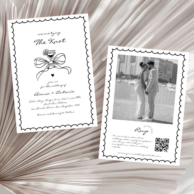 Convite Somos Casamento De Casando E Cocktail Desenhado (Criador carregado)