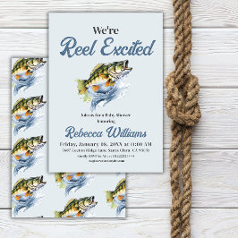 Convite Somos Reel Excitados - Chá de fraldas dos pescador