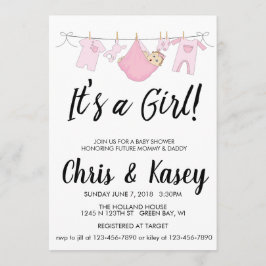 Convite Sonhando é uma garota