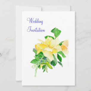 Convite Sonhando os rosas dos pináculos que Wedding o