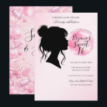Convite Sonho de Chiclete Rosa Doce Celebração 16 Anos<br><div class="desc">personalize este convite de sonho de chiclete para qualquer evento.</div>
