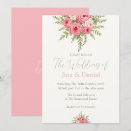 Convite Sonho de Fuchsia