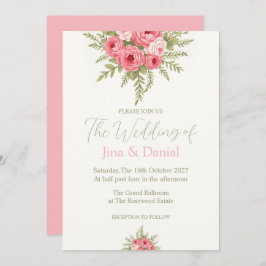 Convite Sonho de Fúcsia