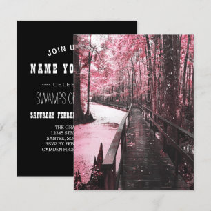 Convite sonho de pântano de santee