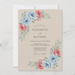 Convite Sonho Marrom Casamento Vintage