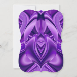 Convite Sonhos de Arco-Íris de Flor Roxo