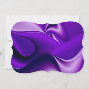 Convite Sonhos de Arco-Íris de Flor Roxo