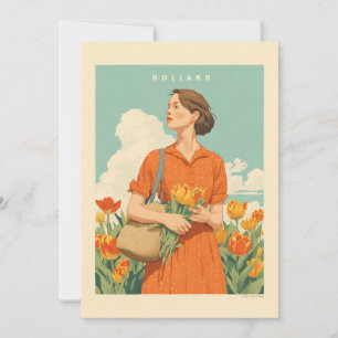 Convite Sonhos Tulip na Holanda