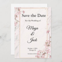 Sophisticated Save the Dates