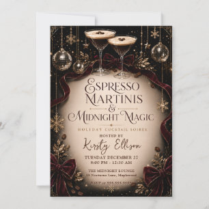 Convite Sorraia de Coquetel Espresso Martini