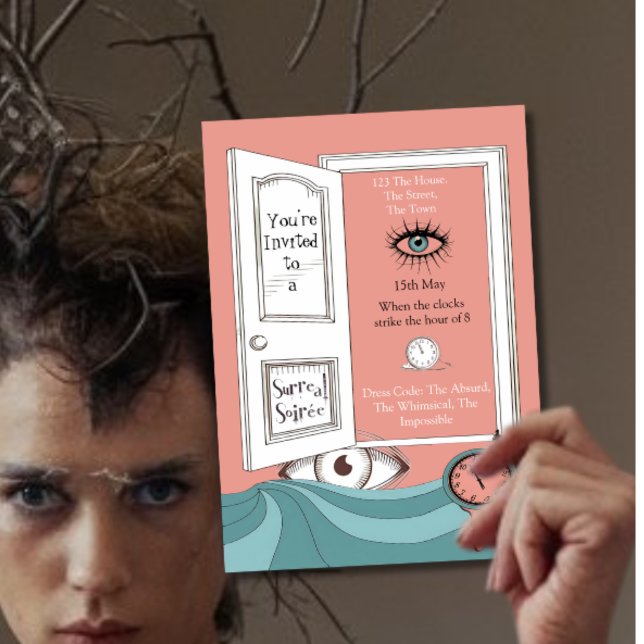 Convite Sorraia Surrealista, Festa do Surrealismo Moderno, (Criador carregado)