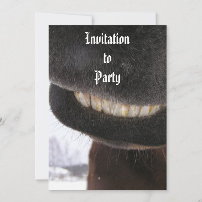 Convite Sorria (Frente)