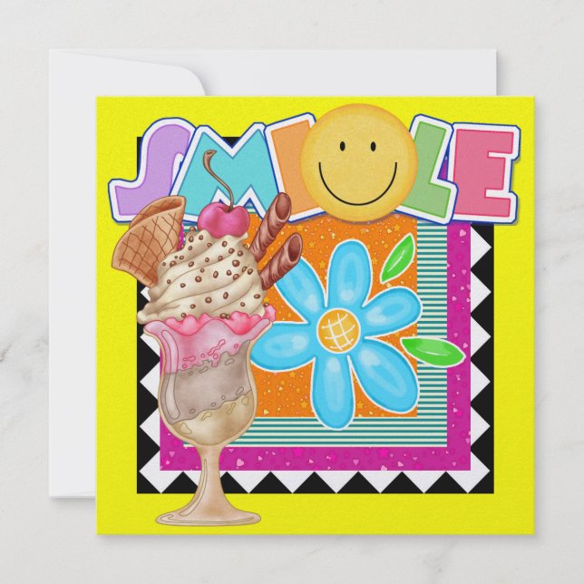 Convite Sorriso doce! - SRF (Frente)